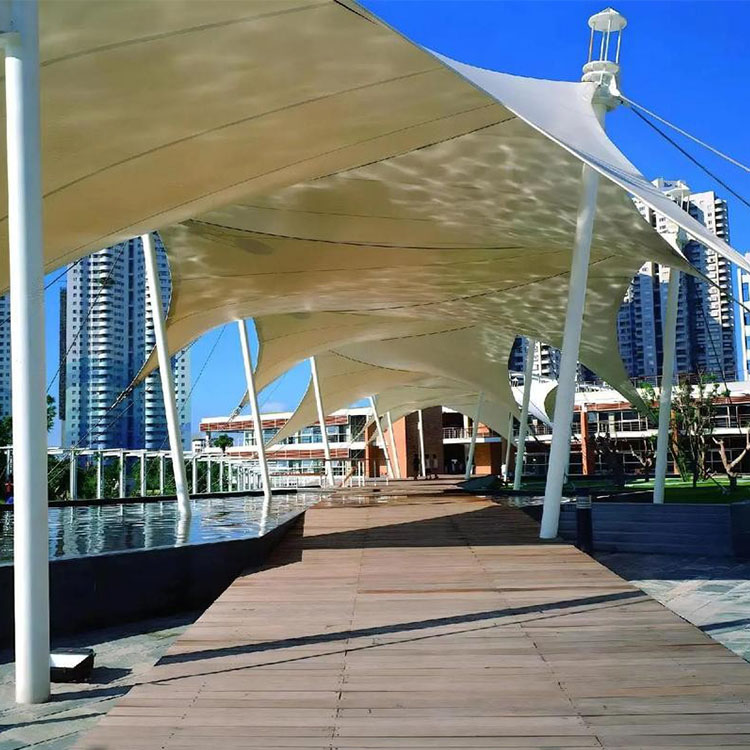 招远市膜结构景观棚